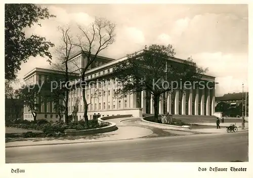 AK / Ansichtskarte Dessau Rosslau Theater Kat. Dessau Rosslau