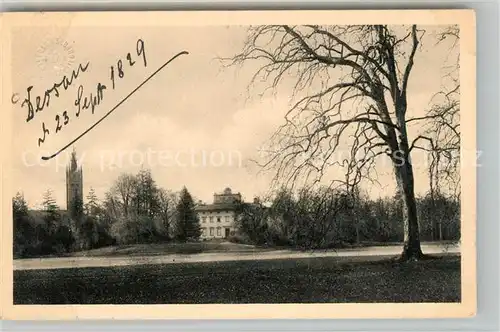 AK / Ansichtskarte Woerlitz Schloss Kirche Kat. Woerlitz