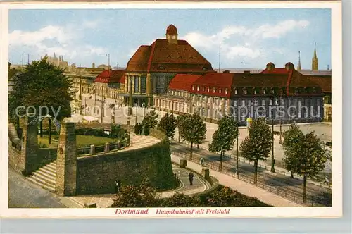 AK / Ansichtskarte Dortmund Hauptbahnhof Freistuhl Kat. Dortmund