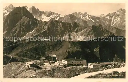 AK / Ansichtskarte Nebelhorn Bergstation Kat. Oberstdorf