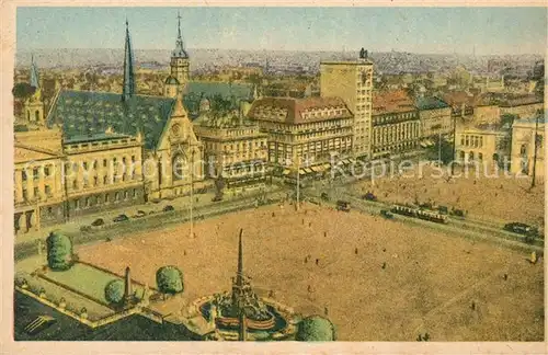 AK / Ansichtskarte Leipzig Karl Marx Platz frueher Augustusplatz Kat. Leipzig