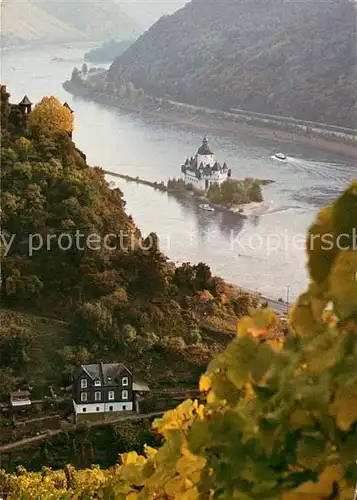 AK / Ansichtskarte Kaub Pfalz im Rhein Kat. Kaub