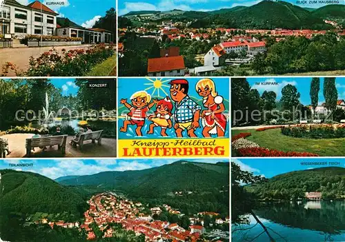 AK / Ansichtskarte Bad Lauterberg Wiesenbeker Teich Hausberg Kurhaus  Kat. Bad Lauterberg im Harz