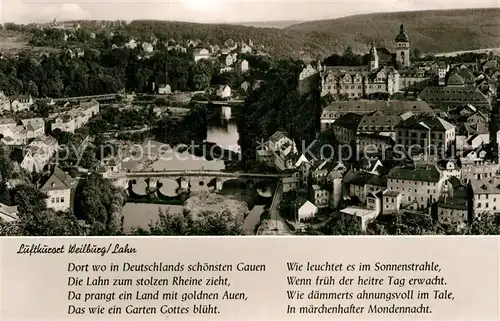 AK / Ansichtskarte Weilburg  Kat. Weilburg Lahn