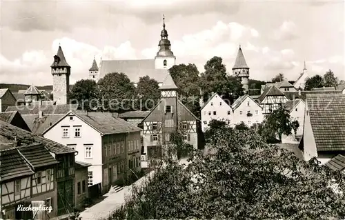 AK / Ansichtskarte Ostheim Rhoen Kirchenburg Kat. Ostheim v.d.Rhoen