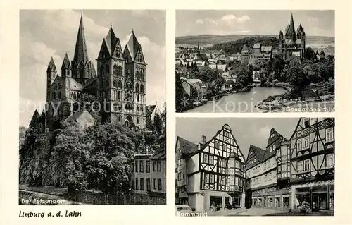 AK / Ansichtskarte Limburg Lahn Felsendom Kornmarkt  Kat. Limburg a.d. Lahn