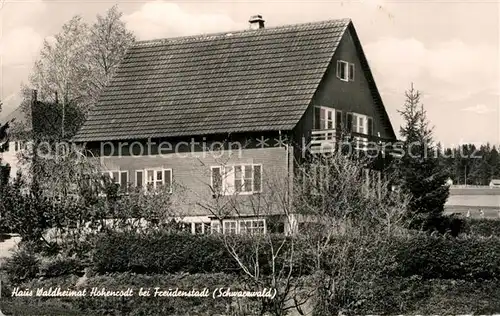 AK / Ansichtskarte Hohenrodt Pension Weidenbach Kat. Lossburg