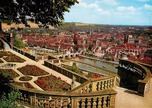 AK / Ansichtskarte Wuerzburg Festung Marienberg Kat. Wuerzburg