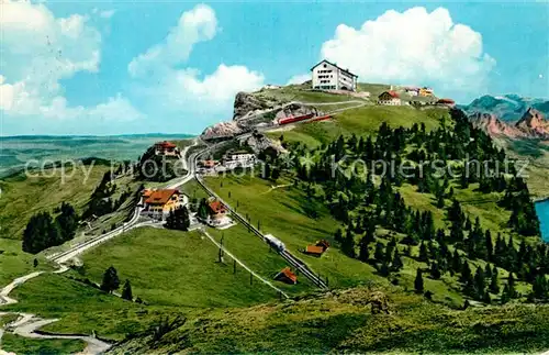 AK / Ansichtskarte Rigi Staffel Panorama mit Kulm Kat. Rigi Staffel