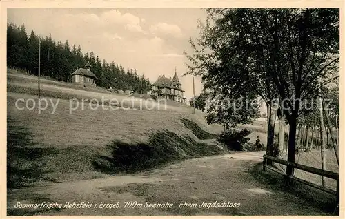 AK / Ansichtskarte Rehefeld Zaunhaus Ehemaliges Jagdschloss Kat. Altenberg