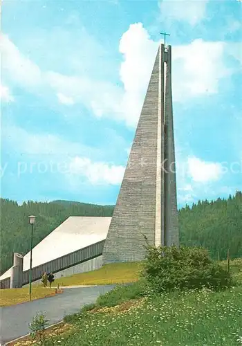 AK / Ansichtskarte Feldberg Schwarzwald Kirche Zur Verklaerung Christi  Kat. Feldberg (Schwarzwald)