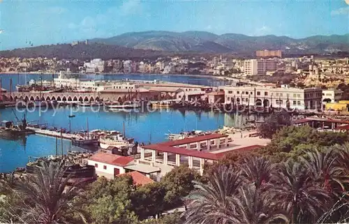 AK / Ansichtskarte Palma de Mallorca El Puerto visto desde La Lonja Kat. Palma de Mallorca