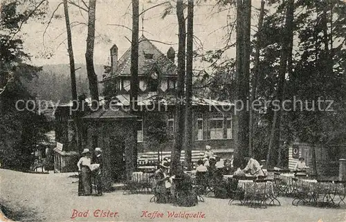 AK / Ansichtskarte Bad Elster Kaffee Waldquelle Kat. Bad Elster