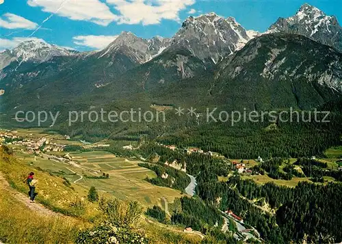 AK / Ansichtskarte Scuol Tarasp Vulpera Lischanagruppe  Kat. Scuol