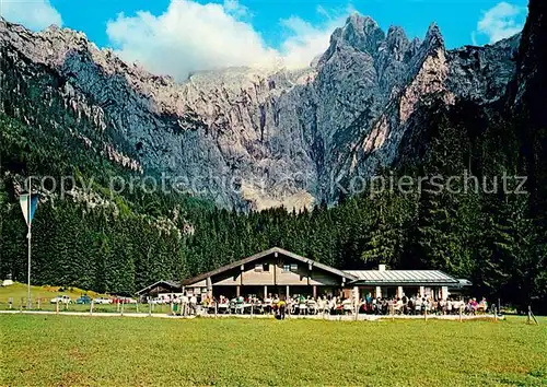 AK / Ansichtskarte Scharitzkehlalm Berggasthof am Hohen Goell Kat. Berchtesgaden