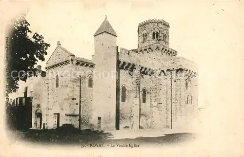 AK / Ansichtskarte Royat Puy de Dome La vieille eglise Kat. Royat