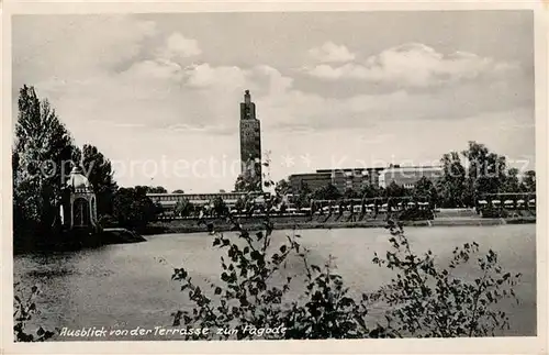 AK / Ansichtskarte Magdeburg Pagode Kat. Magdeburg