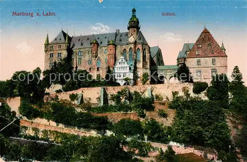 AK / Ansichtskarte Marburg Lahn Schloss Kat. Marburg