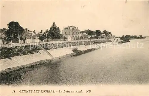 AK / Ansichtskarte Gennes Maine et Loire La Loire en Aval Kat. Gennes