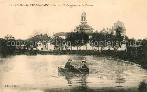 AK / Ansichtskarte Lons le Saunier Jura Lac Casino Kat. Lons le Saunier