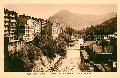 AK / Ansichtskarte Saint Claude Besancon Vallee de la Bienne et Mont Bouchaux