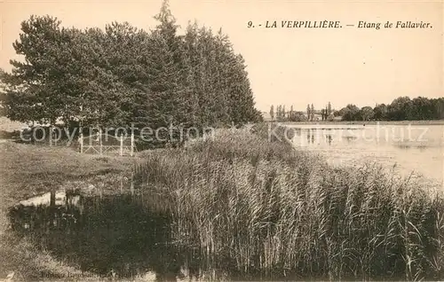 AK / Ansichtskarte La Verpilliere Etang de Fallavier Kat. La Verpilliere