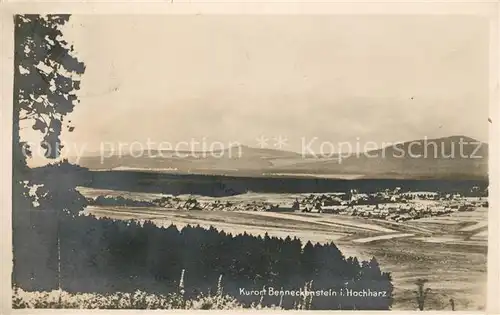 AK / Ansichtskarte Benneckenstein Harz Landschaftspanorama