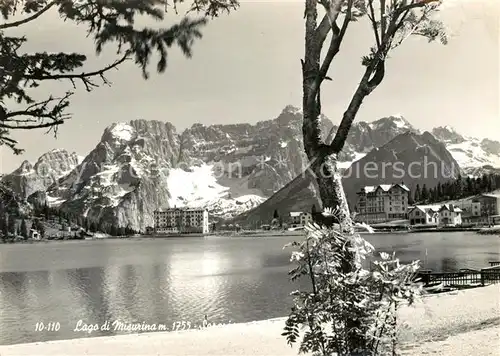 AK / Ansichtskarte Lago di Misurina Panorama Kat. Italien