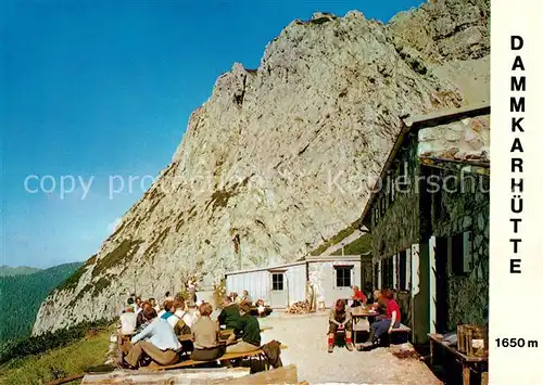 AK / Ansichtskarte Dammkarhuette Panorama Predigtstuhl Kat. Mittenwald