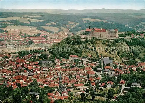 AK / Ansichtskarte Kulmbach Fliegeraufnahme Burg Kat. Kulmbach