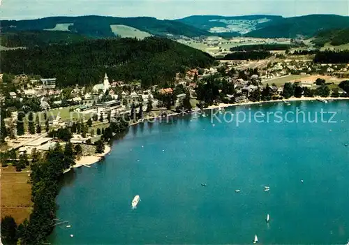 AK / Ansichtskarte Titisee Fliegeraufnahme Kat. Titisee Neustadt