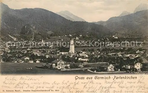 AK / Ansichtskarte Garmisch Partenkirchen  Kat. Garmisch Partenkirchen