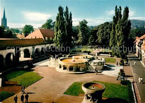 AK / Ansichtskarte Bad Nauheim Hess Staatsbad Sprudelhof Kat. Bad Nauheim