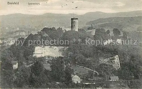 AK / Ansichtskarte Bielefeld Blick zur Sparrenburg Kat. Bielefeld