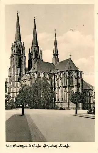 AK / Ansichtskarte Marburg Lahn Elisabethkirche Kat. Marburg