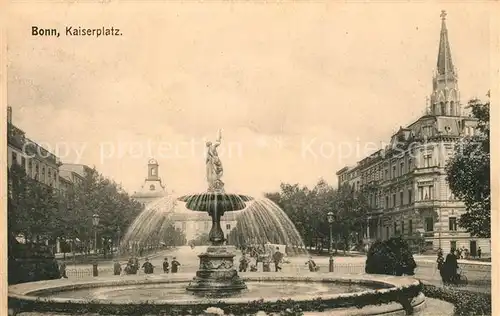 AK / Ansichtskarte Bonn Rhein Kaiserplatz Kat. Bonn