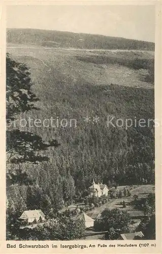 AK / Ansichtskarte Bad Schwarzbach Isergebirge mit Heufuder Kat. Niederschlesien