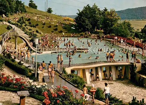 AK / Ansichtskarte Bad Kissingen Terrassen Schwimmbad Ballinghain Kat. Bad Kissingen