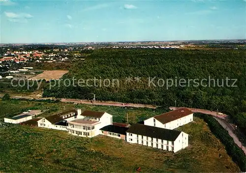 AK / Ansichtskarte Sahlenburg Fliegeraufnahme Haus Stella Maris Kat. Cuxhaven