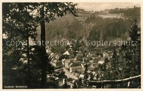 AK / Ansichtskarte Berneck Fichtelgebirge Talblick Kurort Kat. Bad Berneck