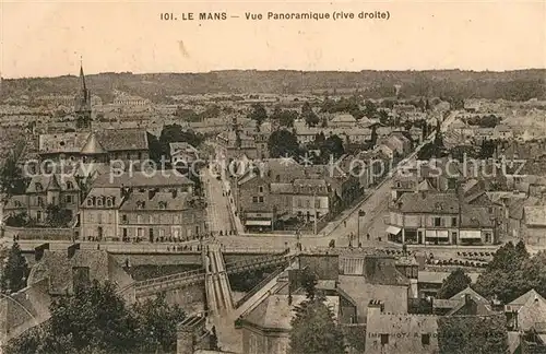 AK / Ansichtskarte Le Mans Sarthe Vue panoramique Kat. Le Mans