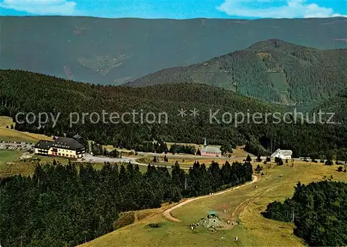 AK / Ansichtskarte Kandel Breisgau Aussichtspyramide Berghotel Kandelhof Pius Bergkapelle 