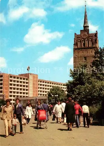 AK / Ansichtskarte Rostock Mecklenburg Vorpommern Interhotel Warnow Kat. Rostock