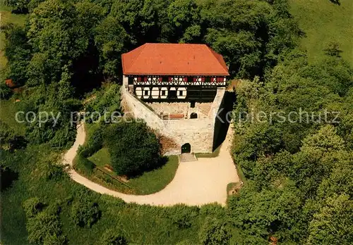 AK / Ansichtskarte Waeschenbeuren Fliegeraufnahme Waescherschloss Kat. Waeschenbeuren