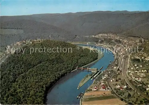 AK / Ansichtskarte Neckarsteinach Fliegeraufnahme Kat. Neckarsteinach