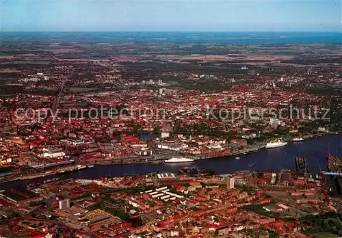 AK / Ansichtskarte Kiel Fliegeraufnahme Kat. Kiel