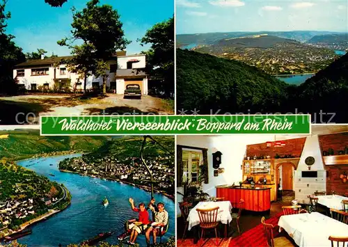 AK / Ansichtskarte Boppard Rhein Waldhotel Vierseenblick Kat. Boppard