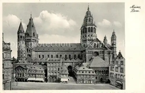 AK / Ansichtskarte Mainz Rhein Dom