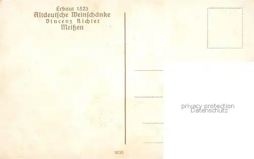 AK / Ansichtskarte Meissen Elbe Sachsen Stadt vor der Gruendung? Kuenstlerkarte Kat. Meissen