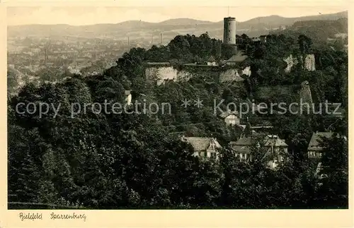 AK / Ansichtskarte Bielefeld Panorama mit Blick zur Sparrenburg Kat. Bielefeld